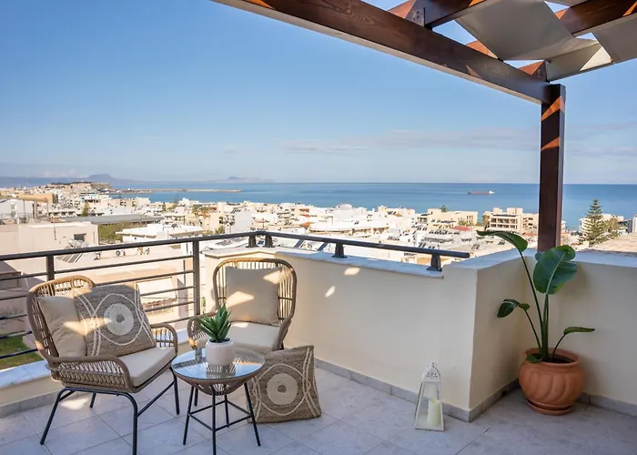 Michalis With Outdoor Jacuzzi * Rethymno