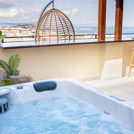 Michalis With Outdoor Jacuzzi Apartment Rethymno (Crete)